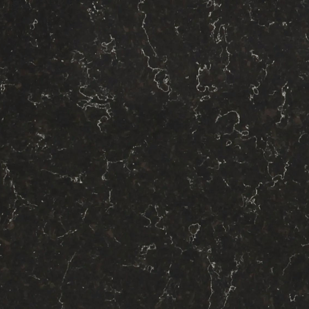 Plan de travail quartz noir
