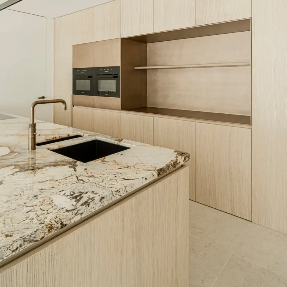 Plan de travail granit Blanc "Patagonia"