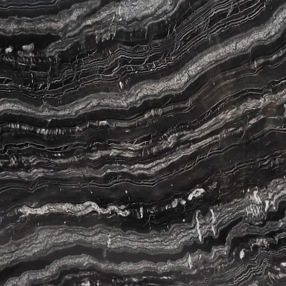 Plan de travail granit Noir "Agatha Quartzite"