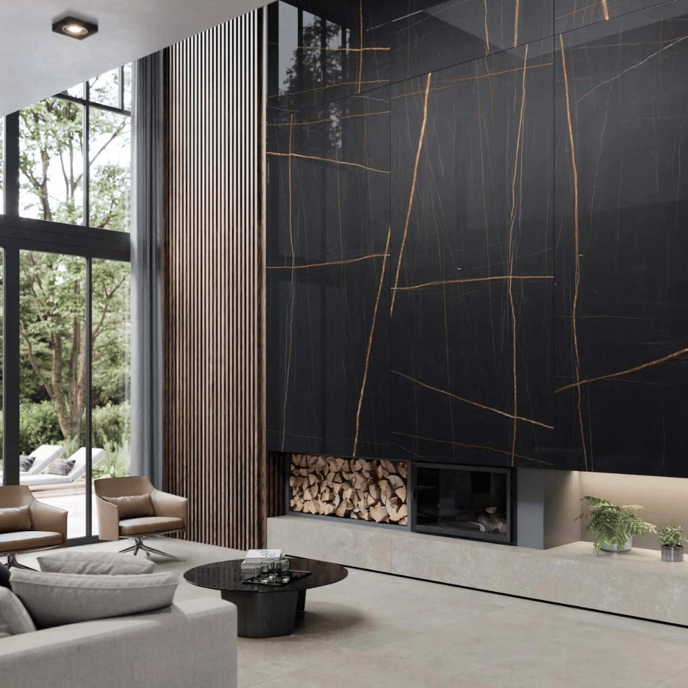 crédence sur mesure en céramique