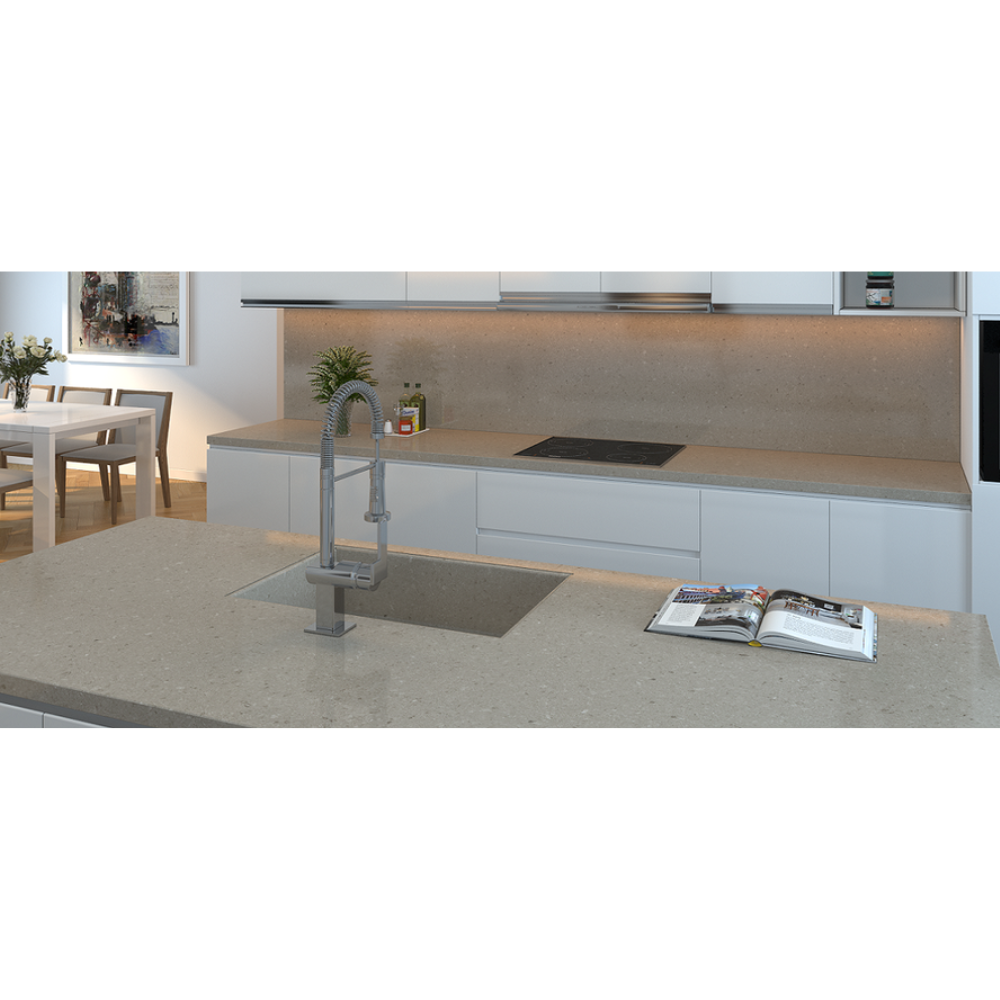 plan de travail effet terrazzo