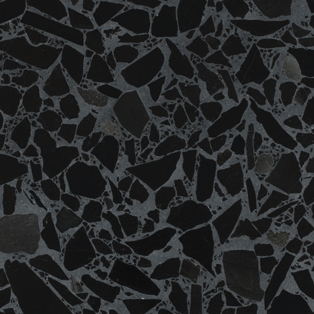 Plan de travail terrazzo noir "SB 200 BURANO"