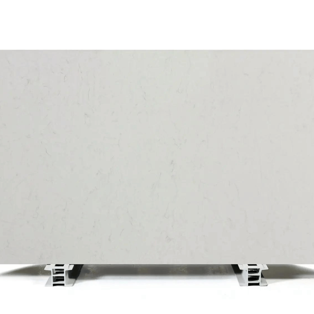 Plan de travail quartz gris "BIANCO CARRARA"