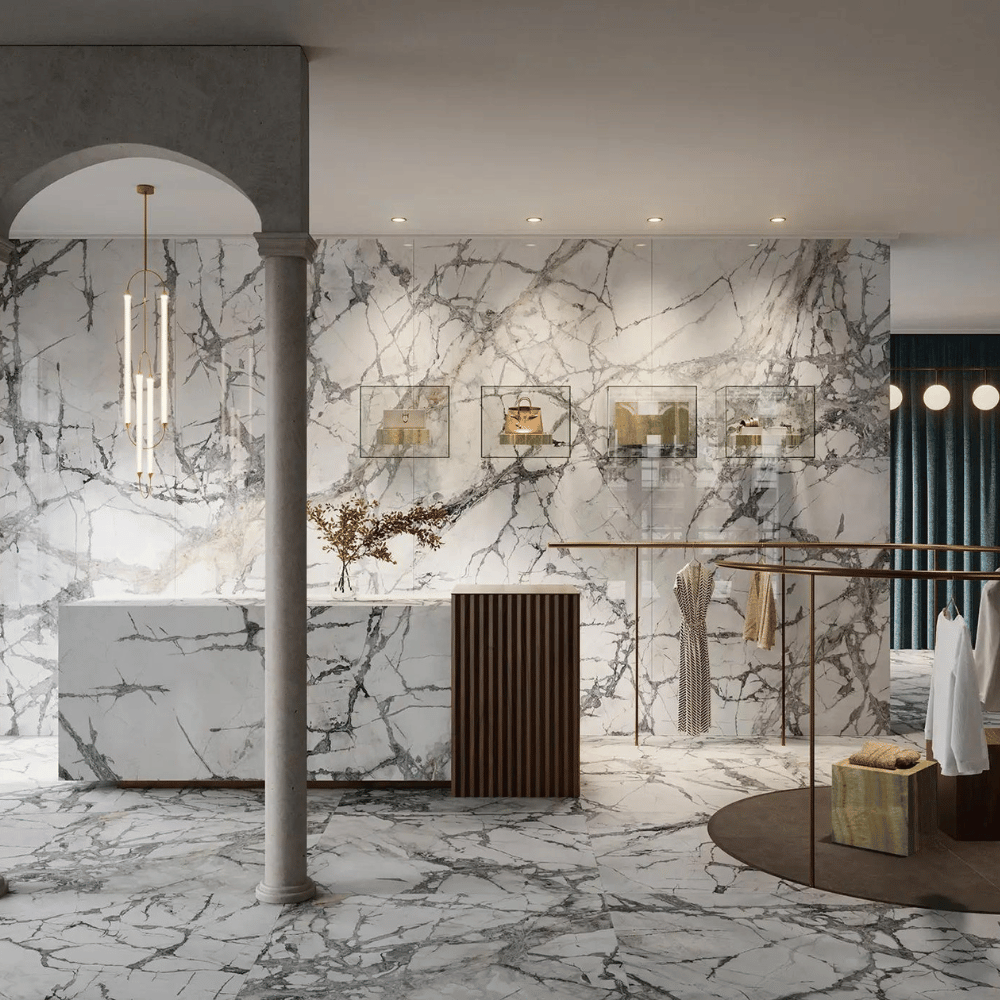 Revetement mural "Invisible White"