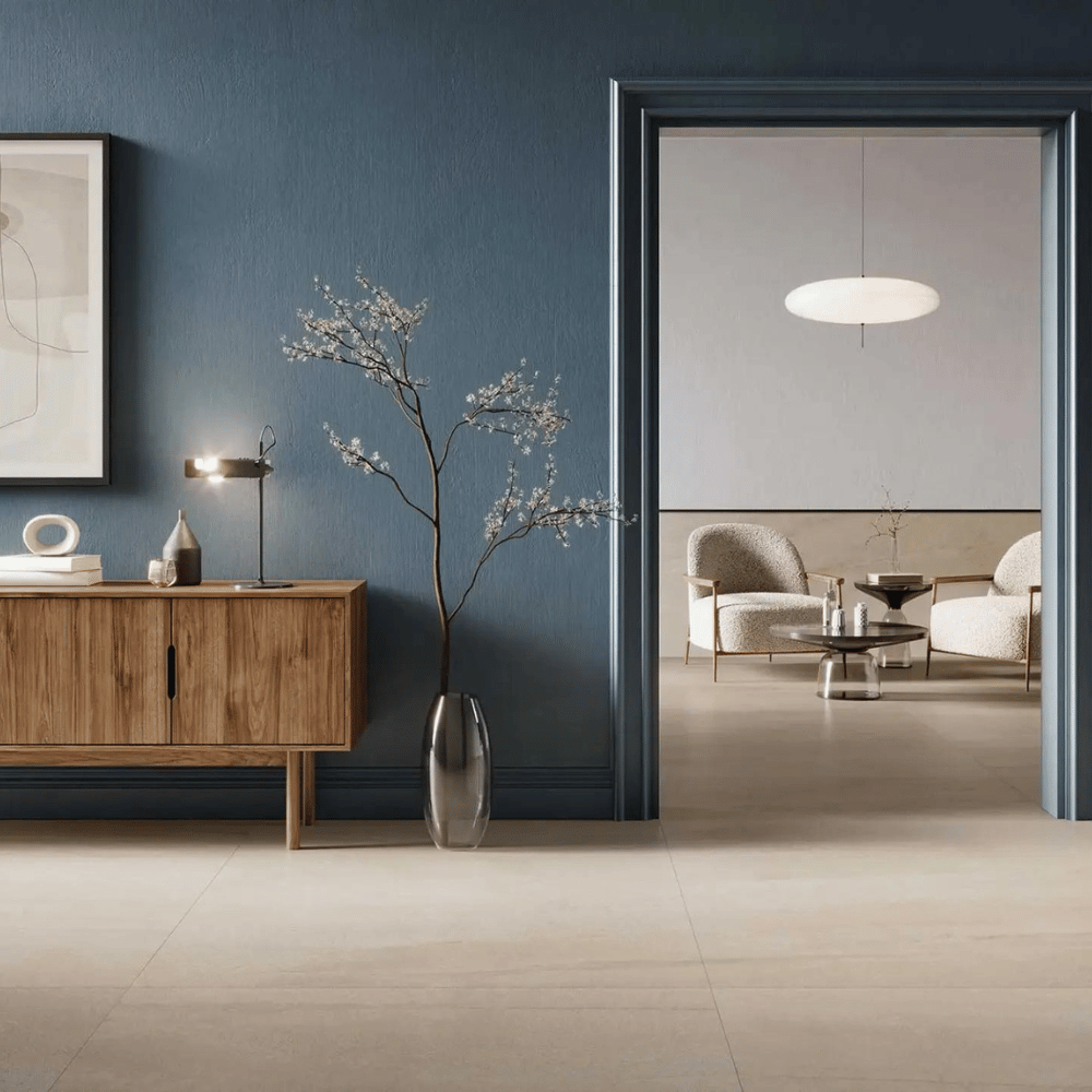 revetement mural et sol en céramique beige