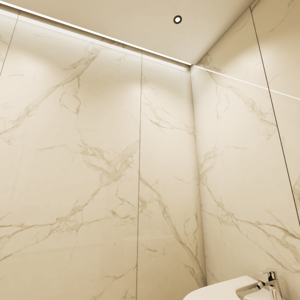 Revetement mural étanche pour salle de bain