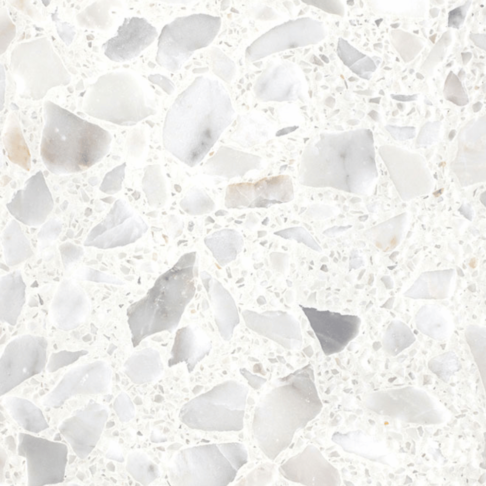 couleur terrazzo blanc
