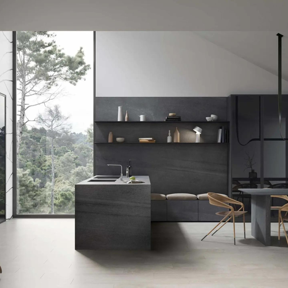 cuisine moderne Aged Dark