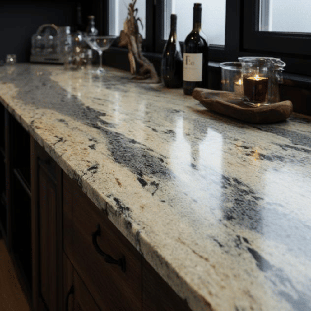 Plan de travail sur mesure "MILLENIUM CREAM"