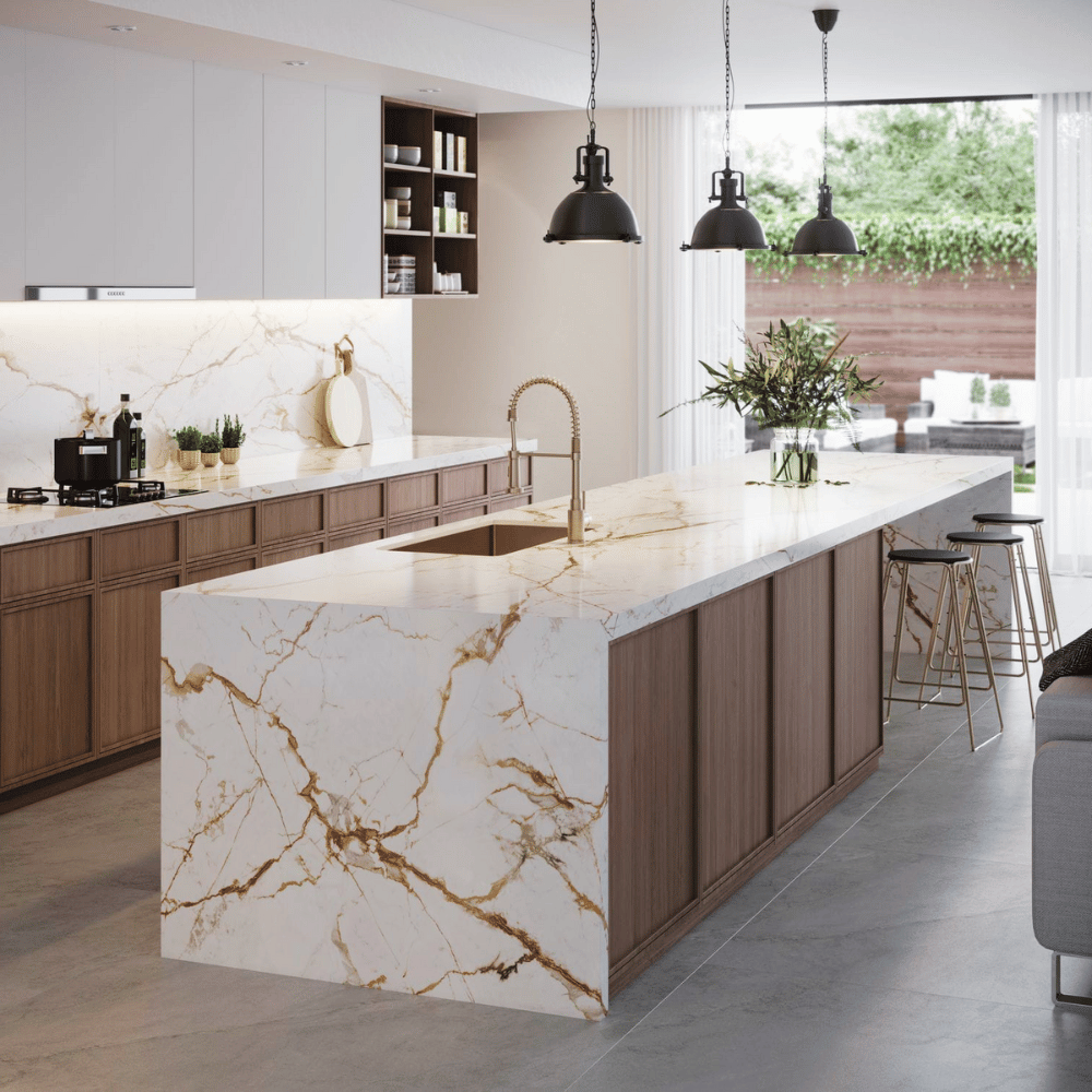 Plan de travail en Dekton de couleur Awake