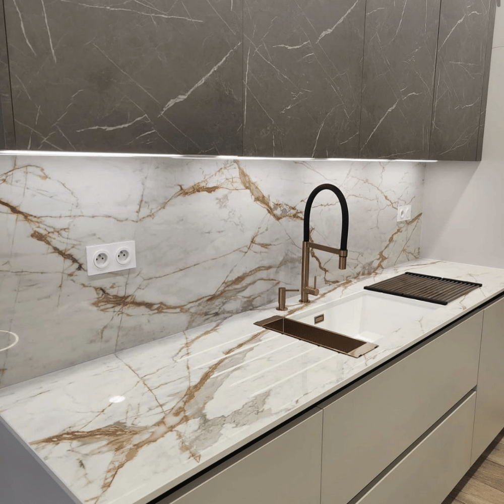 Plan de travail en Dekton de couleur Awake