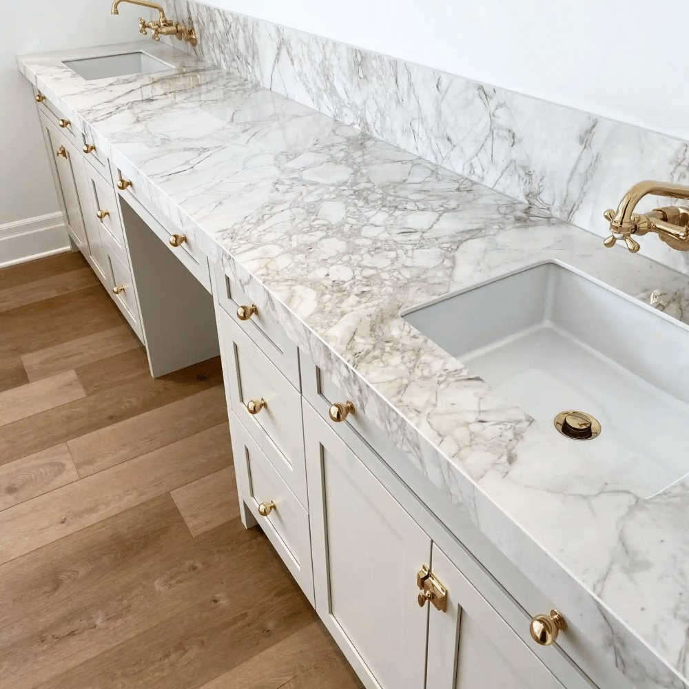 plan de travail cuisine moderne en dekton bergen