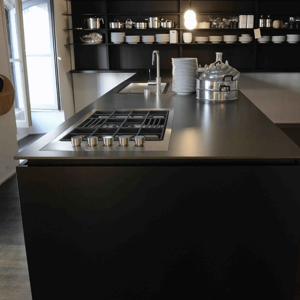 ilot central de cuisine domoos en dekton