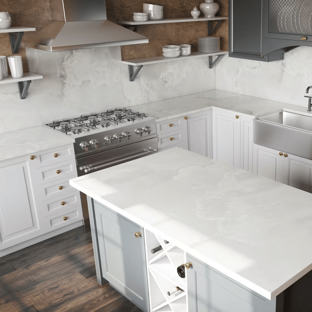 plan de travail cuisine en dekton helena