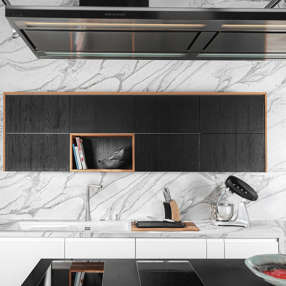 plan de travail sur mesure dekton liquid sky 22