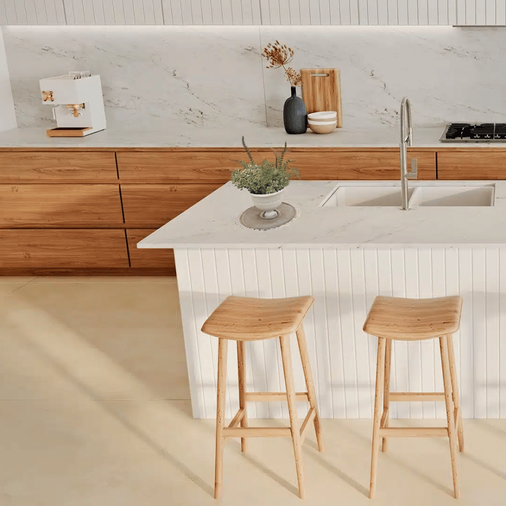 ilot central cuisine dekton marina