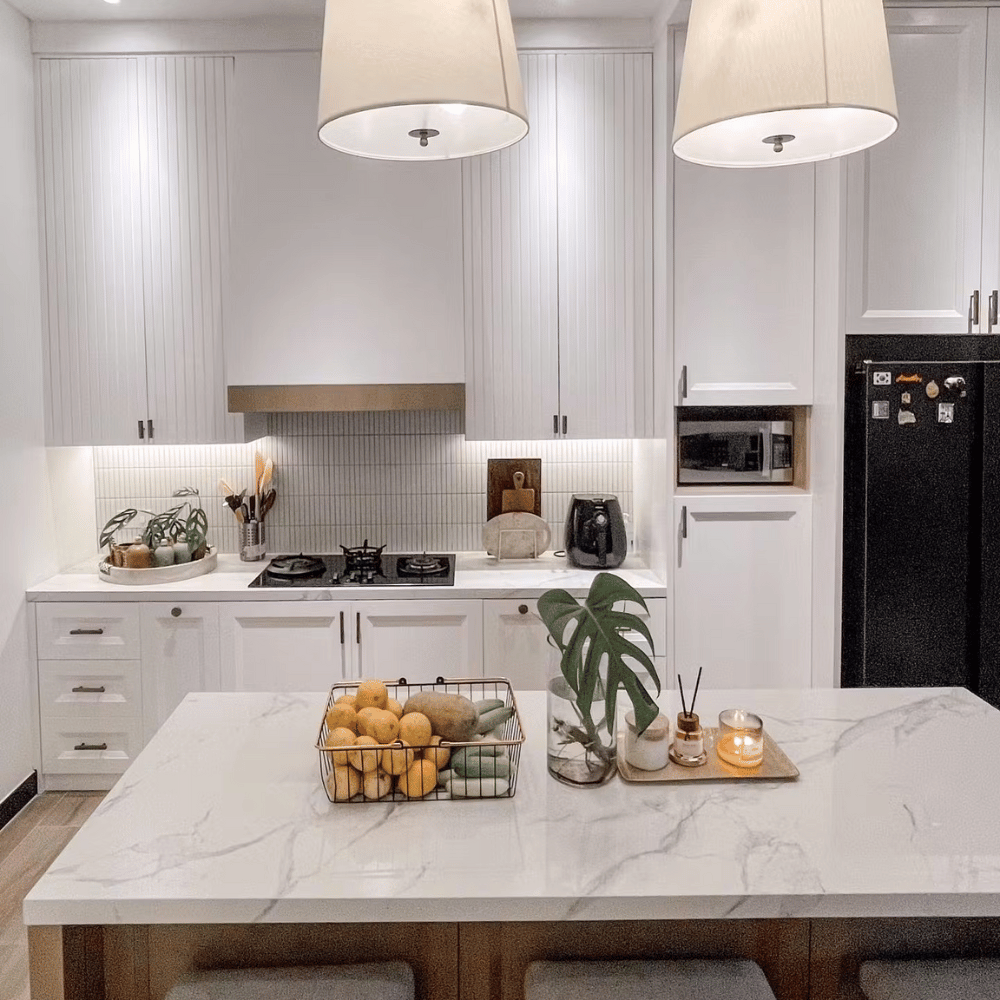 plan de travail sur mesure en dekton couleur natura