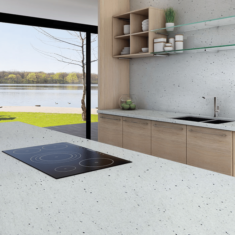 Plan de travail granit Blanc "PITAYA WHITE"