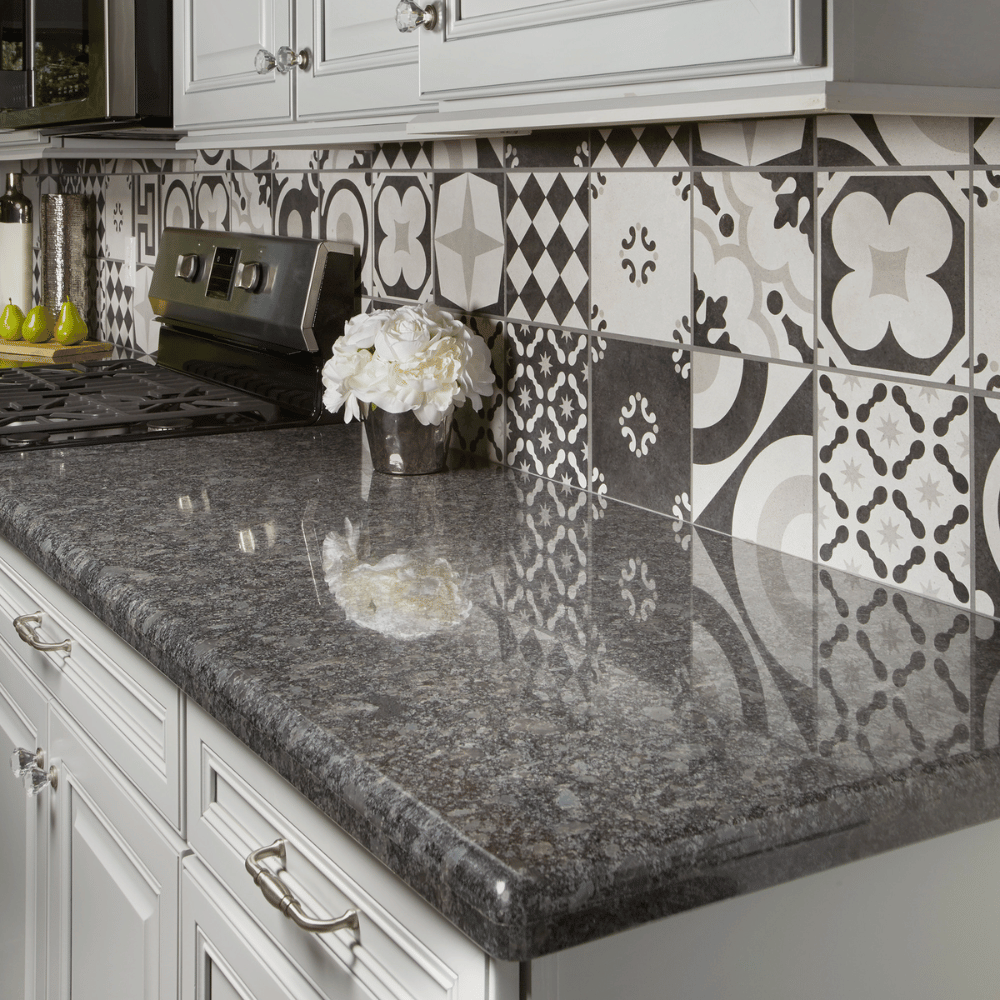 Plan de travail granit Gris "STEEL GREY"