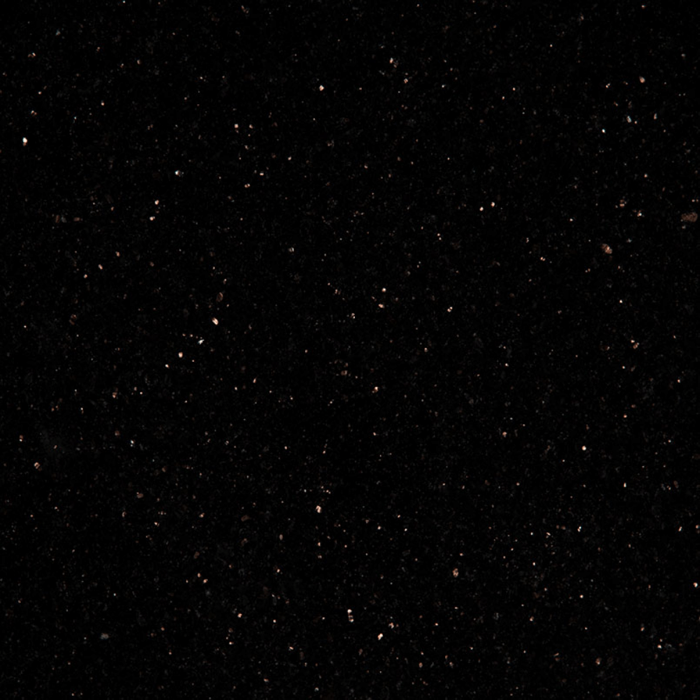 Plan de travail granit "Noir Galaxy"