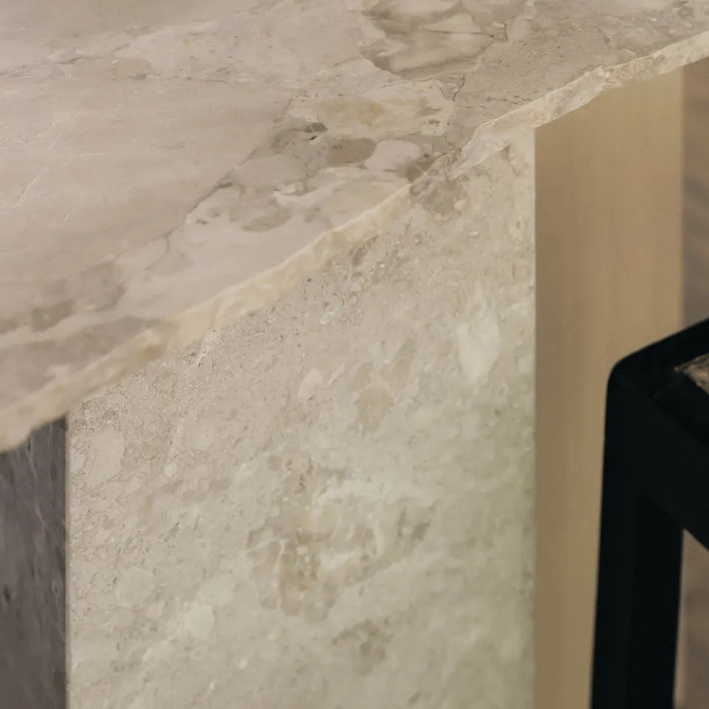 Plan de travail marbre beige "CEPPO BEIGE"