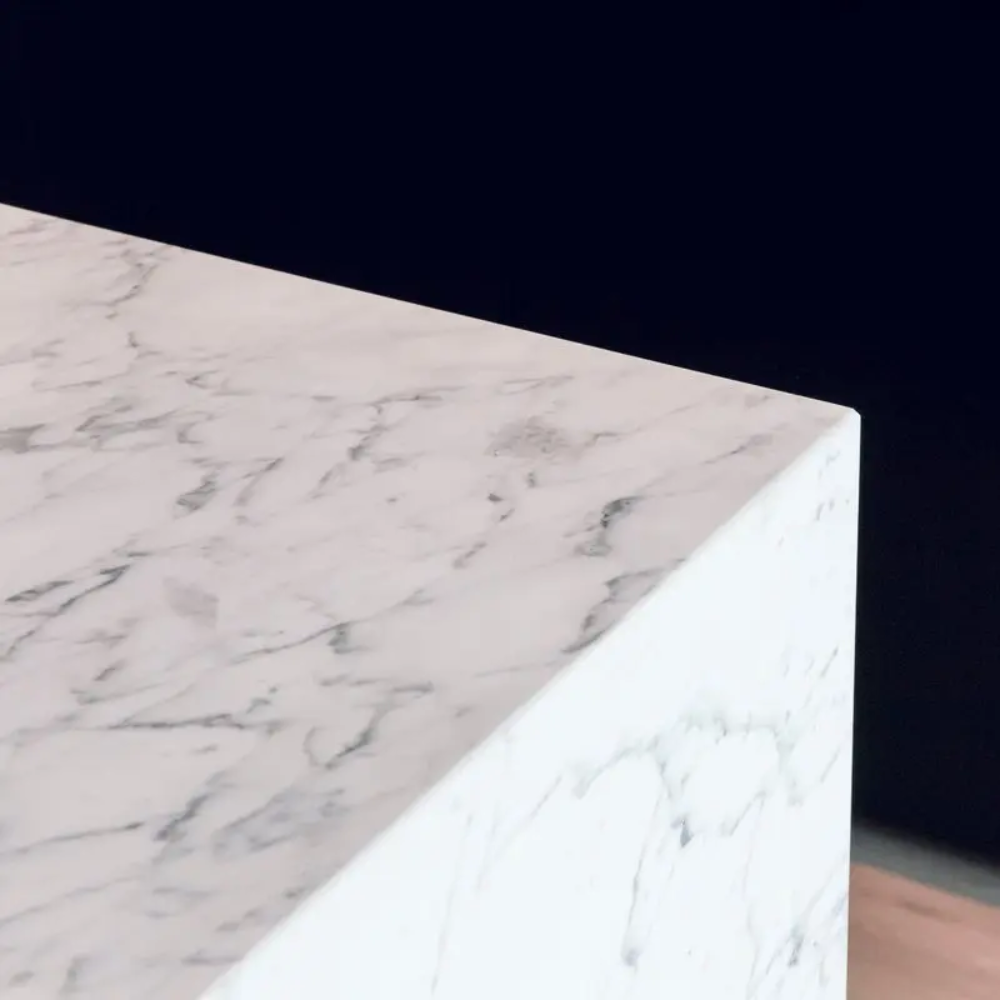 Plan de travail marbre Blanc "BIANCO CARRARA C EXTRA"