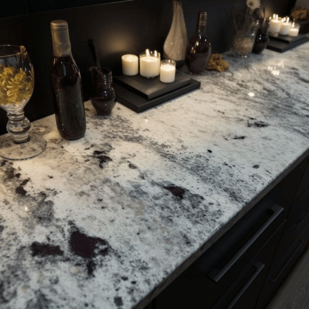 Plan de travail granit "TOPAZIO WHITE"