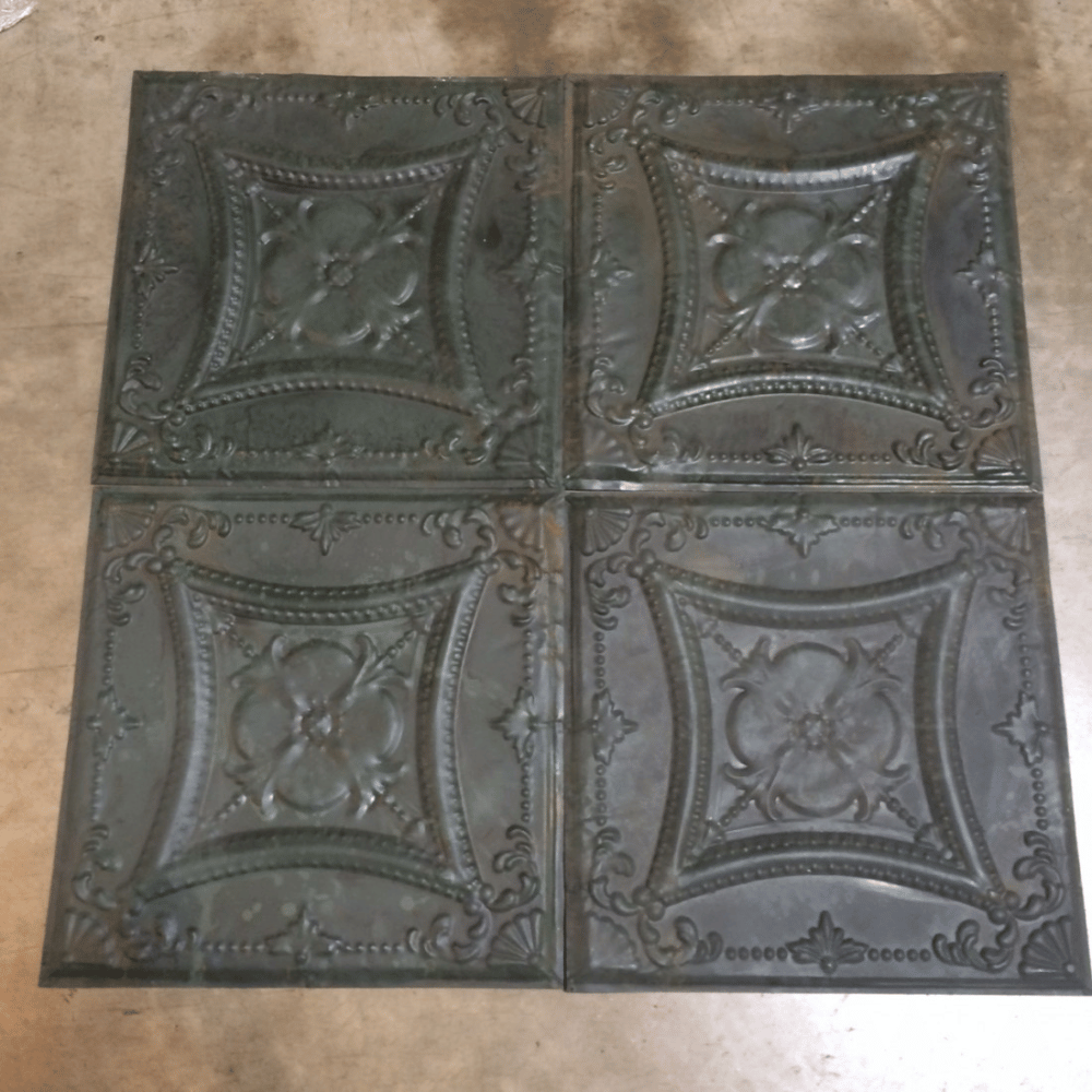 plaque de tole décorative