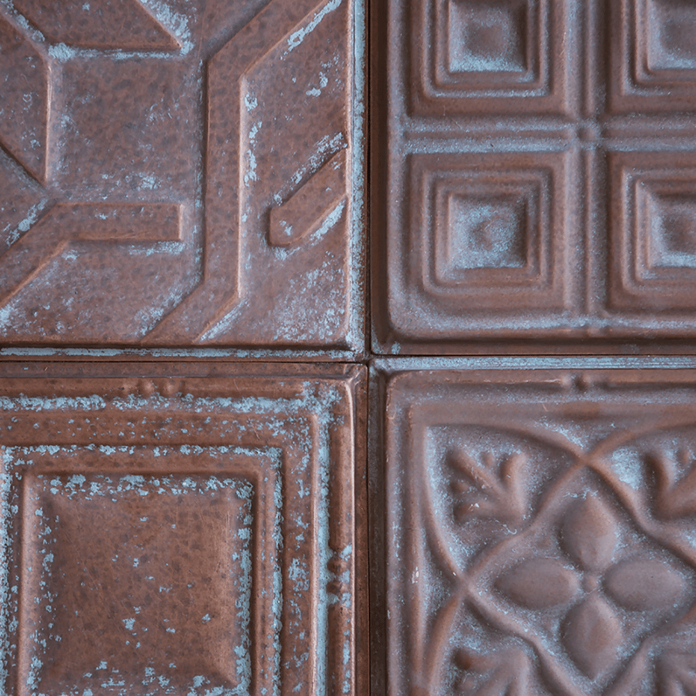 Plaque métallique décoration