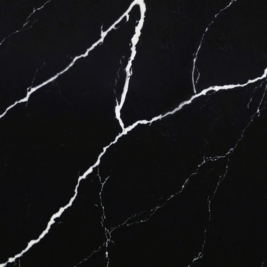 plan de travail quartz "NERO-MARQUINA"