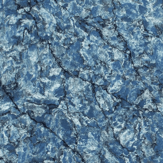 Quartz de couleur bleu 